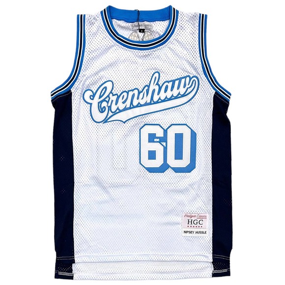 Headgear Classics Other - Nipsey Hussle Men's Headgear Classics Crenshaw 60 Embroidered Basketball Jersey